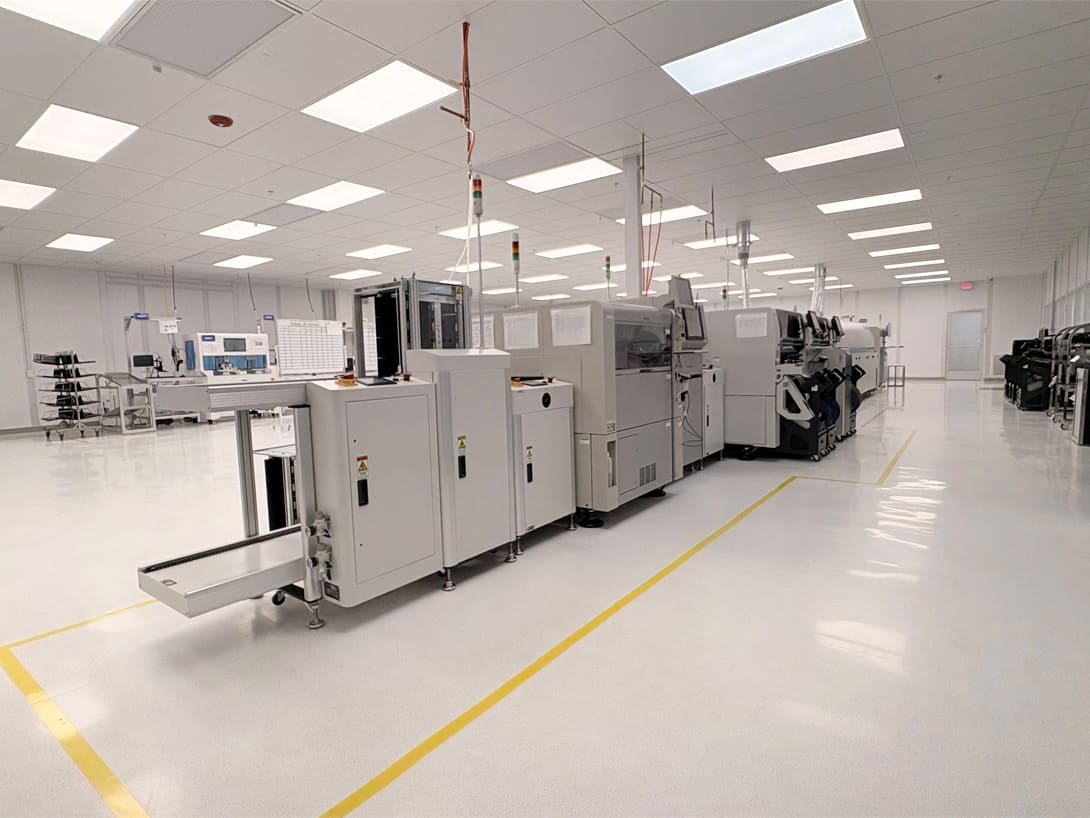 SMT and electronics production line
